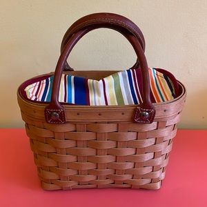 Longaberger Small Boardwalk Basket